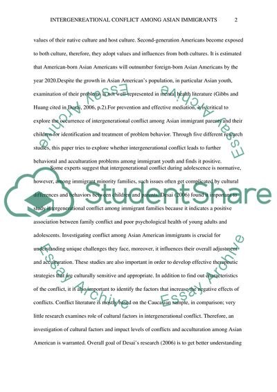 Intergenerational Relations in Immigrant Families Navigate Generational Divides